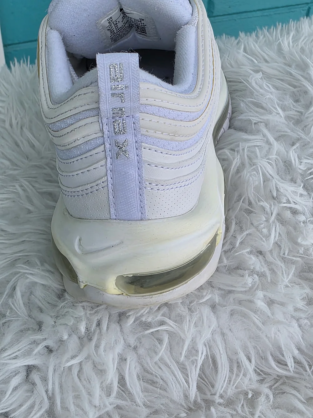 Women’s White & Light Gray Reflective Sneaker - Picture 5 of 8